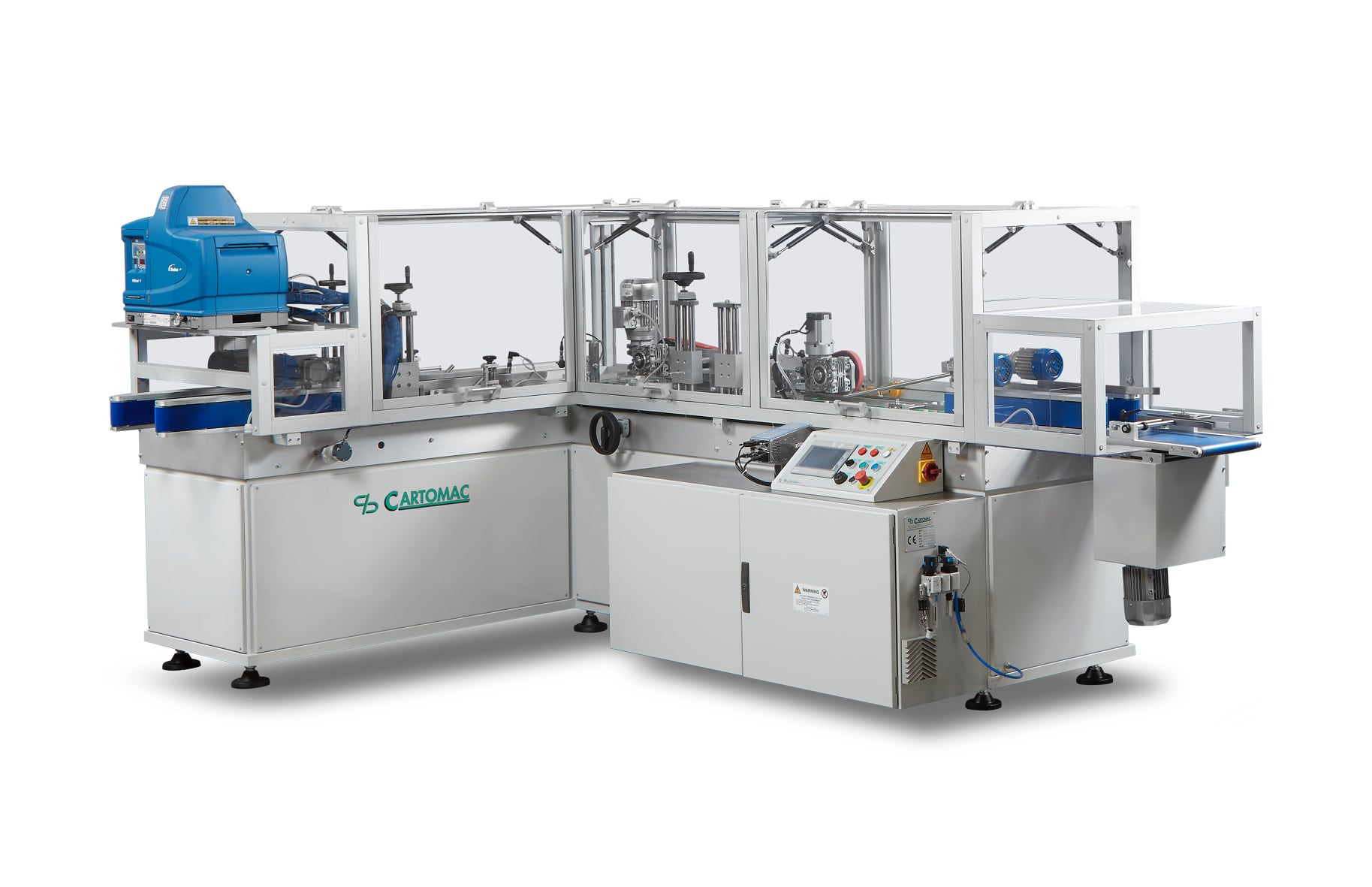 Carton closing machine
